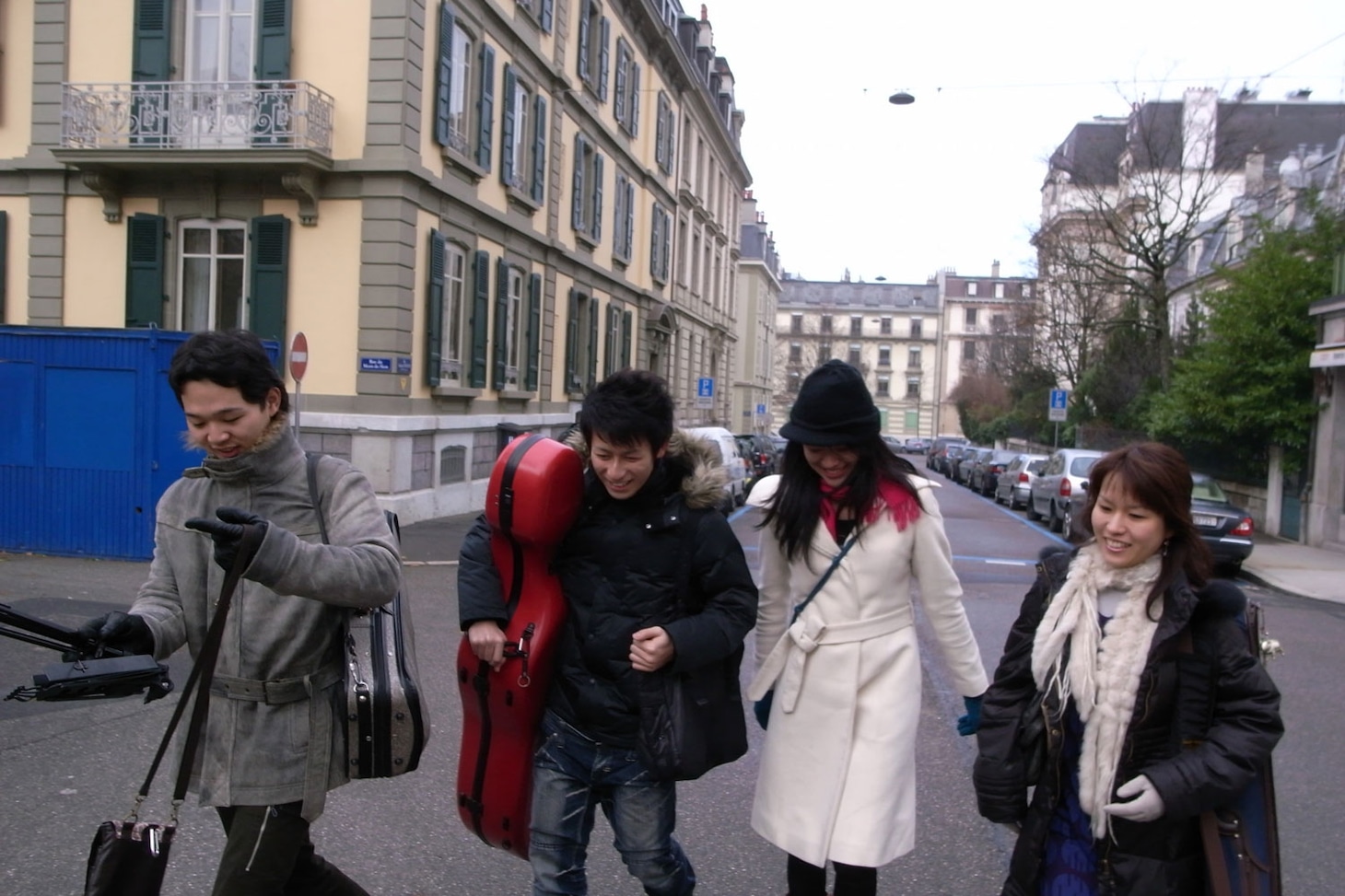 「カルテットという名の青春」新場面写真。卒業試験へと向かう4人