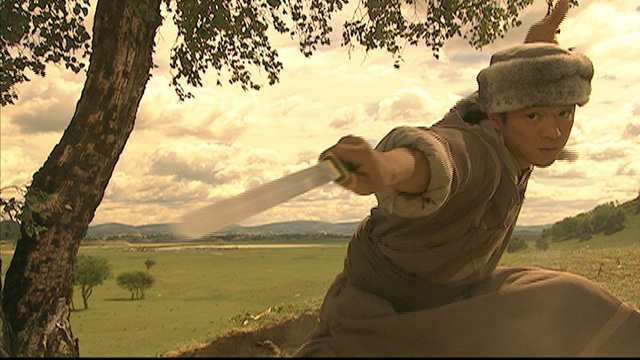 中国ドラマ「射鵰英雄伝」の主人公・郭靖。演じたのは「笑傲江湖」のリー・ヤーポン （李亞鵬）