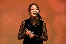 第50回エランドール賞でアクターズセミナー賞を受賞した新井美羽