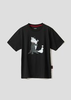 ナメゴン＆ギュスターヴくん（drawn by ヒグチユウコ）｜Tシャツ（税込4500円）©TSUBURAYA PROD. ©yuko higuchi