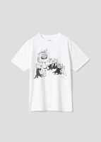 テレビの前に集合（drawn by ヒグチユウコ）｜Tシャツ（税込3500円）©TSUBURAYA PROD. ©yuko higuchi