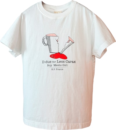 デ・ドゥエ × レオス・カラックス「ボーイ・ミーツ・ガール」コラボTシャツ（税込1万6500円）