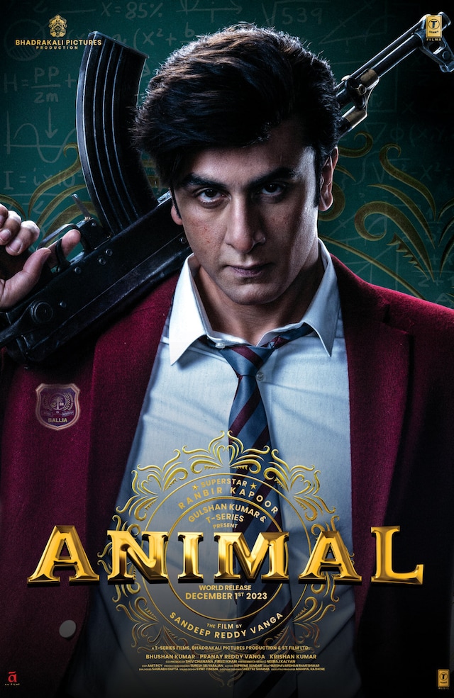インド映画「ANIMAL」本国スペシャルビジュアル1
