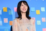 映画「ほどなく、お別れです」初日舞台挨拶に登壇した浜辺美波。ともにダブル主演を務めた目黒蓮（Snow Man）からの手紙に感謝を述べた