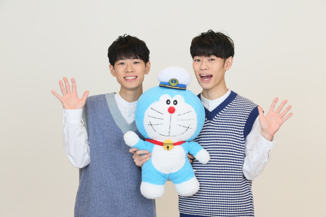 「映画ドラえもん 新・のび太の海底鬼岩城」で宣伝アンバサダーを務めるQuizKnockのメンバー東問・東言