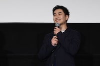 「禍禍女」初日舞台挨拶より、前田旺志郎