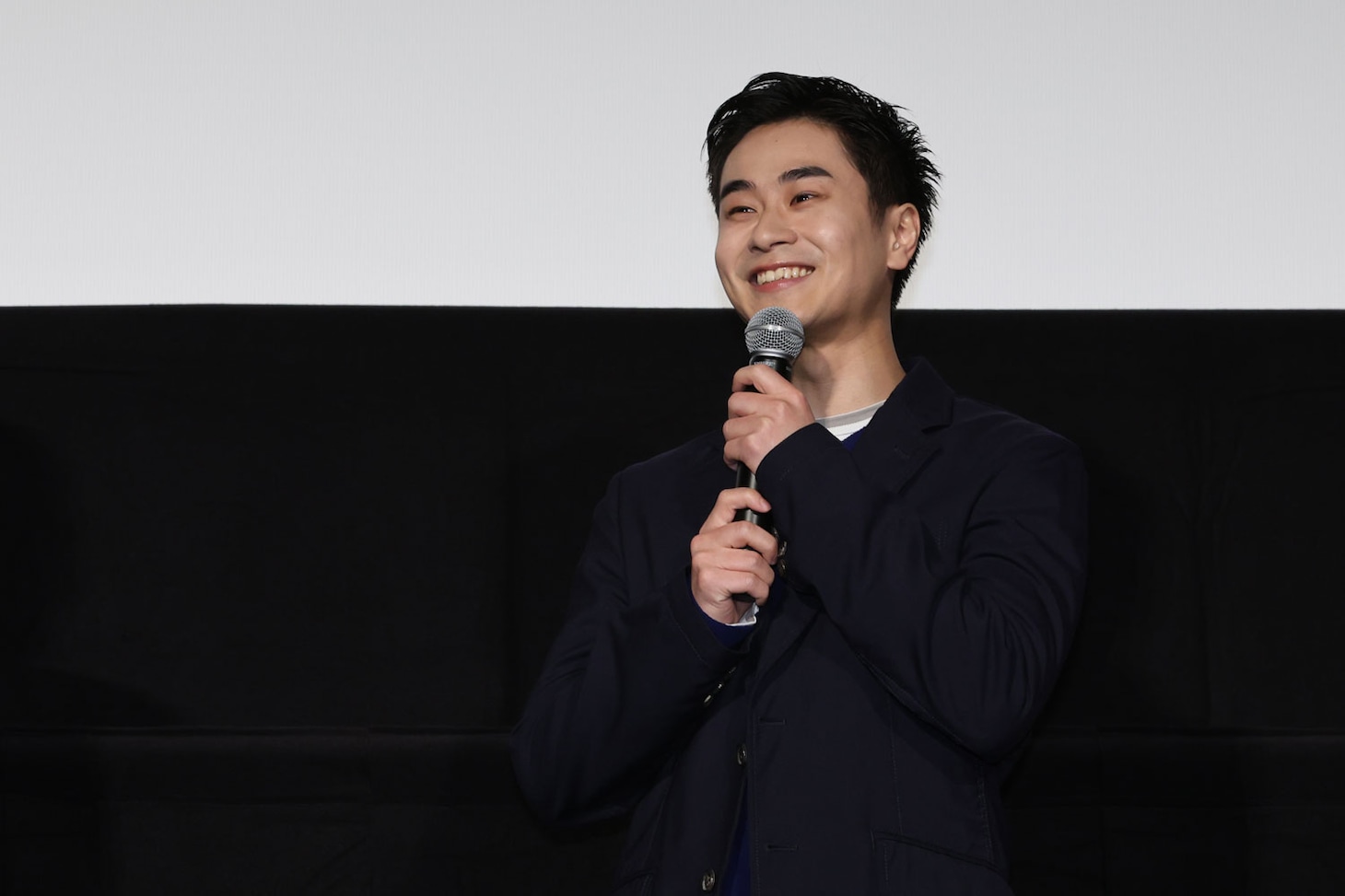 「禍禍女」初日舞台挨拶より、前田旺志郎