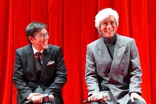 左から若松節朗、佐藤浩市