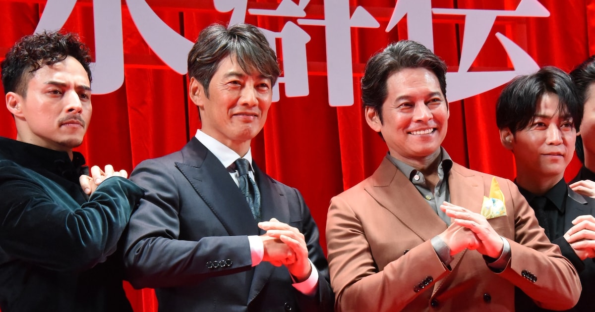 「北方謙三 水滸伝」織田裕二、反町隆史との共演振り返る「大胆であって繊細」（イベントレポート / 写真50枚） - 映画ナタリー