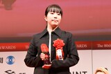 第80回毎日映画コンクール贈呈式より、「国宝」で美術賞を受賞した下山奈緒。同じく美術賞に輝いた種田陽平は欠席となった