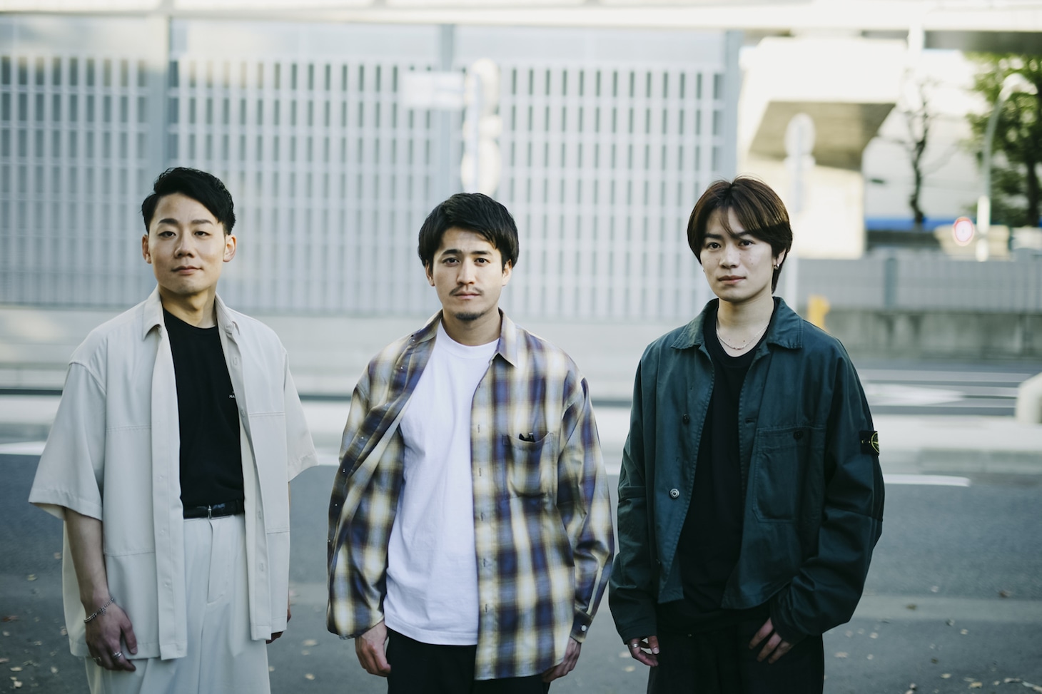 ガムシャラ倶楽部。左から森下開、徳弘大和、川﨑雄斗