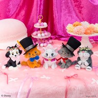 Happyくじ「Disney にゃん・にゃん・にゃん 」B賞のぬいぐるみチャーム（全5種）