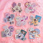 Happyくじ「Disney にゃん・にゃん・にゃん 」H賞のダイカットステッカーセット（全8種）