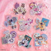 Happyくじ「Disney にゃん・にゃん・にゃん 」H賞のダイカットステッカーセット（全8種）