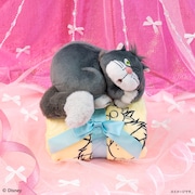 Happyくじ「Disney にゃん・にゃん・にゃん 」LAST賞 ルシファーのぬいぐるみ付きブランケット