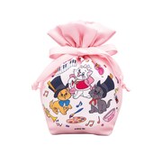 Happyくじ「Disney にゃん・にゃん・にゃん 」D賞の巾着ポーチ（全4種）