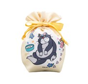 Happyくじ「Disney にゃん・にゃん・にゃん 」D賞の巾着ポーチ（全4種）