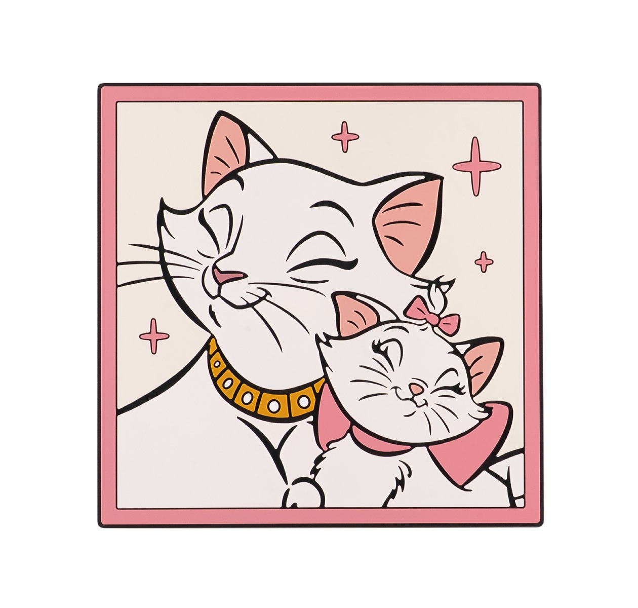 Happyくじ「Disney にゃん・にゃん・にゃん 」F賞のラバーコースター（全4種）