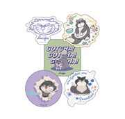 Happyくじ「Disney にゃん・にゃん・にゃん 」H賞のダイカットステッカーセット（全8種）