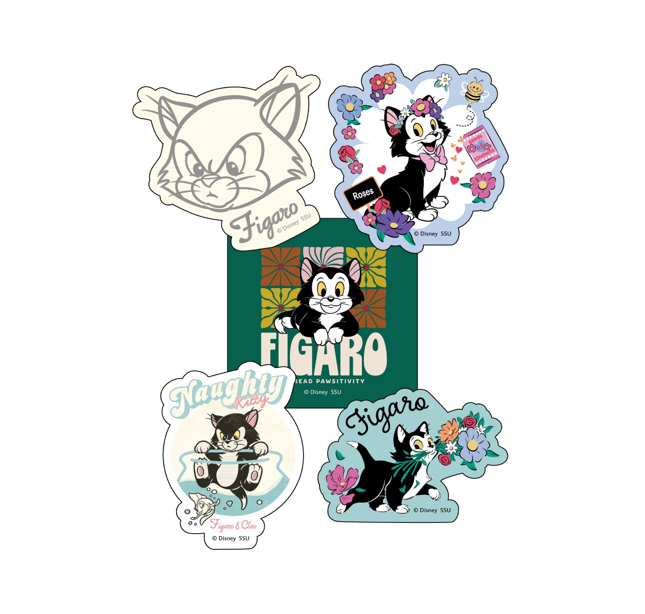 Happyくじ「Disney にゃん・にゃん・にゃん 」H賞のダイカット