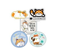 Happyくじ「Disney にゃん・にゃん・にゃん 」H賞のダイカットステッカーセット（全8種）