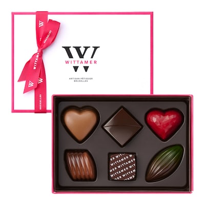 「アメリと雨の物語」ベルギー王室御用達チョコレートブランド「WITTAMER（ヴィタメール）」とのタイアップでプレゼントされる、「ショコラ・ド・ヴィタメール（6個入）」