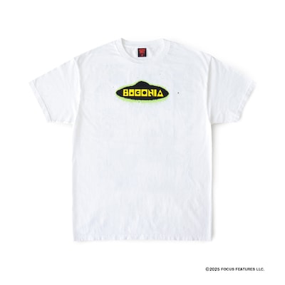 「ブゴニア」×GEEKS RULEコラボTシャツ（表）