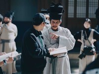 ドラマ「北方謙三 水滸伝」メイキング写真