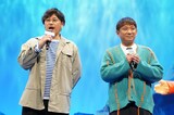 「映画ドラえもん 新・のび太の海底鬼岩城」完成披露試写会より、アルコ＆ピースの平子祐希（左）、酒井健太（右）