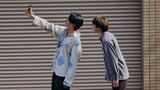 「The Boy Next World ～並行世界の恋人～」第6話の場面写真。国上将大演じる武藤海心（左）、西銘駿演じる楽本愛（右）