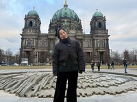 ベルリン批評家週間で監督作「禍禍女」が上映されるため、ドイツを訪れたゆりやんレトリィバァ