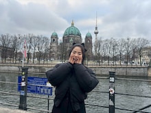 ベルリン批評家週間で監督作「禍禍女」が上映されるため、ドイツを訪れたゆりやんレトリィバァ