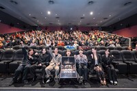 「ゴリラホール」先行上映時の舞台挨拶の様子