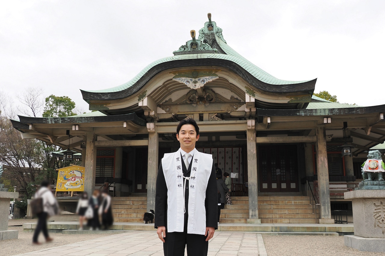 仲野太賀、豊臣秀長の命日に大阪・豊國神社の慰霊祭へ「どうか見守ってください」