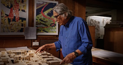 「誓い 建築家B・V・ドーシ」場面写真