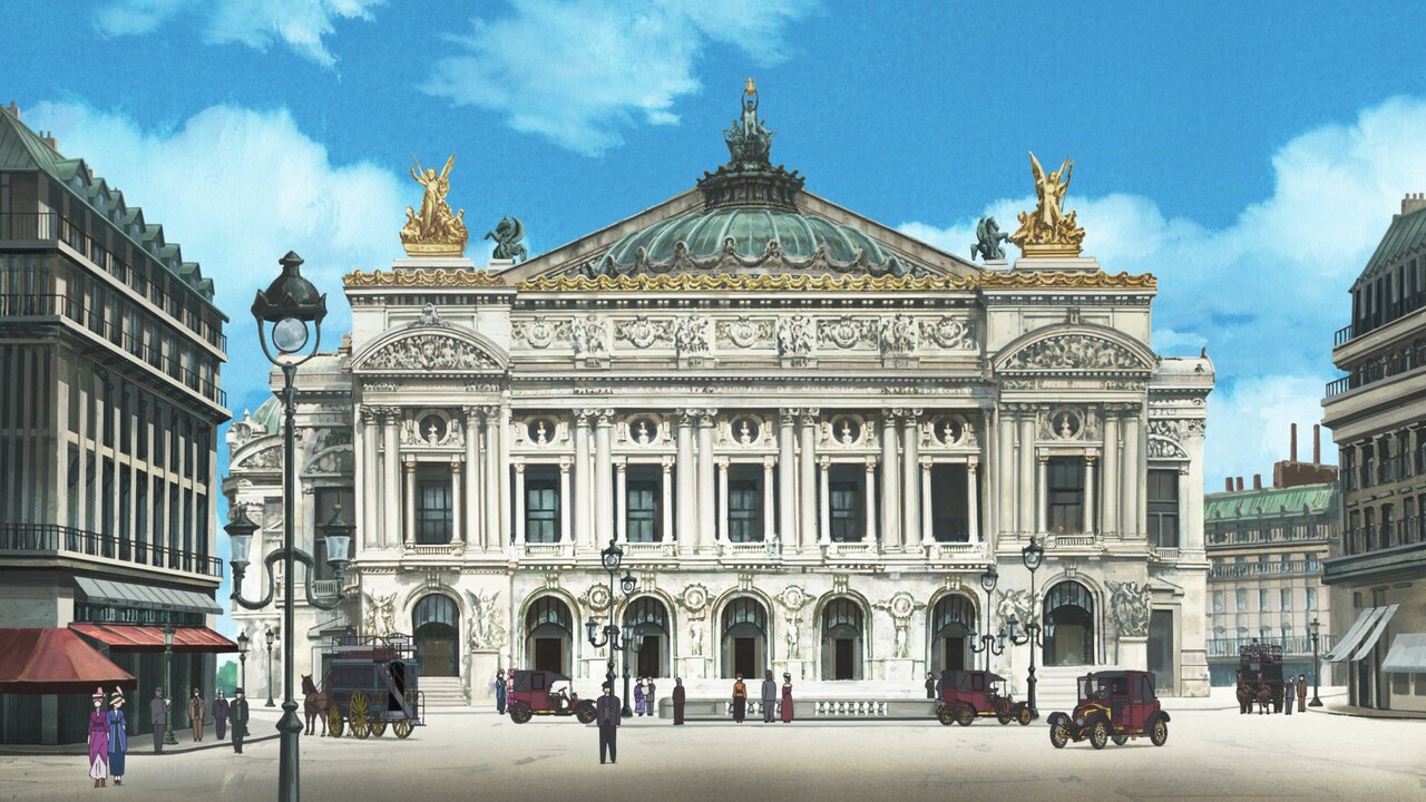 パリに咲くエトワール」に登場するオペラ・ガルニエ（パリ9区）。1979