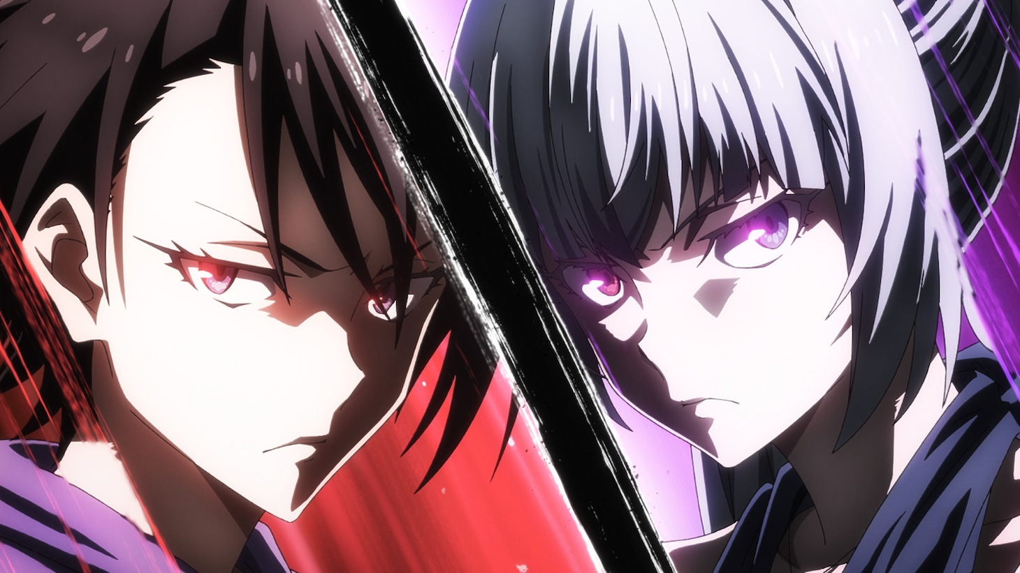 「劇場版 転生したらスライムだった件 蒼海の涙編」より、左からヒナタ、ルミナス