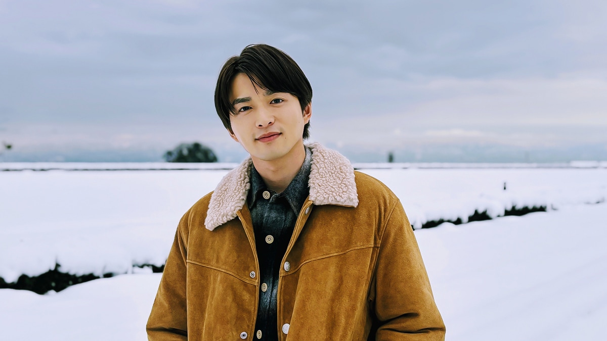 「美しい日本に出会う旅」2月25日放送回より、富山県を訪れた白洲迅