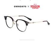 「OWNDAYS × Stranger Things」DUNGEONS & DRAGONS model（ブラウンデミ / 税込1万4000円）