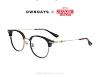 「OWNDAYS × Stranger Things」DUNGEONS & DRAGONS model（ブラウンデミ / 税込1万4000円）