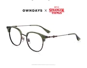 「OWNDAYS × Stranger Things」DUNGEONS & DRAGONS model（カーキ / 税込1万4000円）