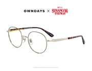 「OWNDAYS × Stranger Things」HELLFIRE CLUB model（ブラウン / 税込1万2000円）