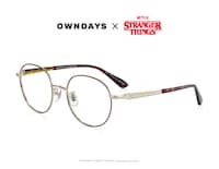 「OWNDAYS × Stranger Things」HELLFIRE CLUB model（ブラウン / 税込1万2000円）