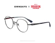 「OWNDAYS × Stranger Things」HELLFIRE CLUB model（マットガン / 税込1万2000円）