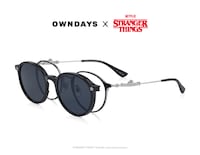 「OWNDAYS × Stranger Things」DEMOGORGON model（ダークグレー / 税込1万6000円）