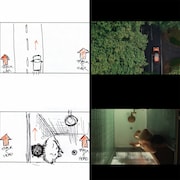 「トゥギャザー」監督のマイケル・シャンクスによる画コンテと本編画像