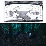 「トゥギャザー」監督のマイケル・シャンクスによる画コンテと本編画像