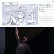 「トゥギャザー」監督のマイケル・シャンクスによる画コンテと本編画像