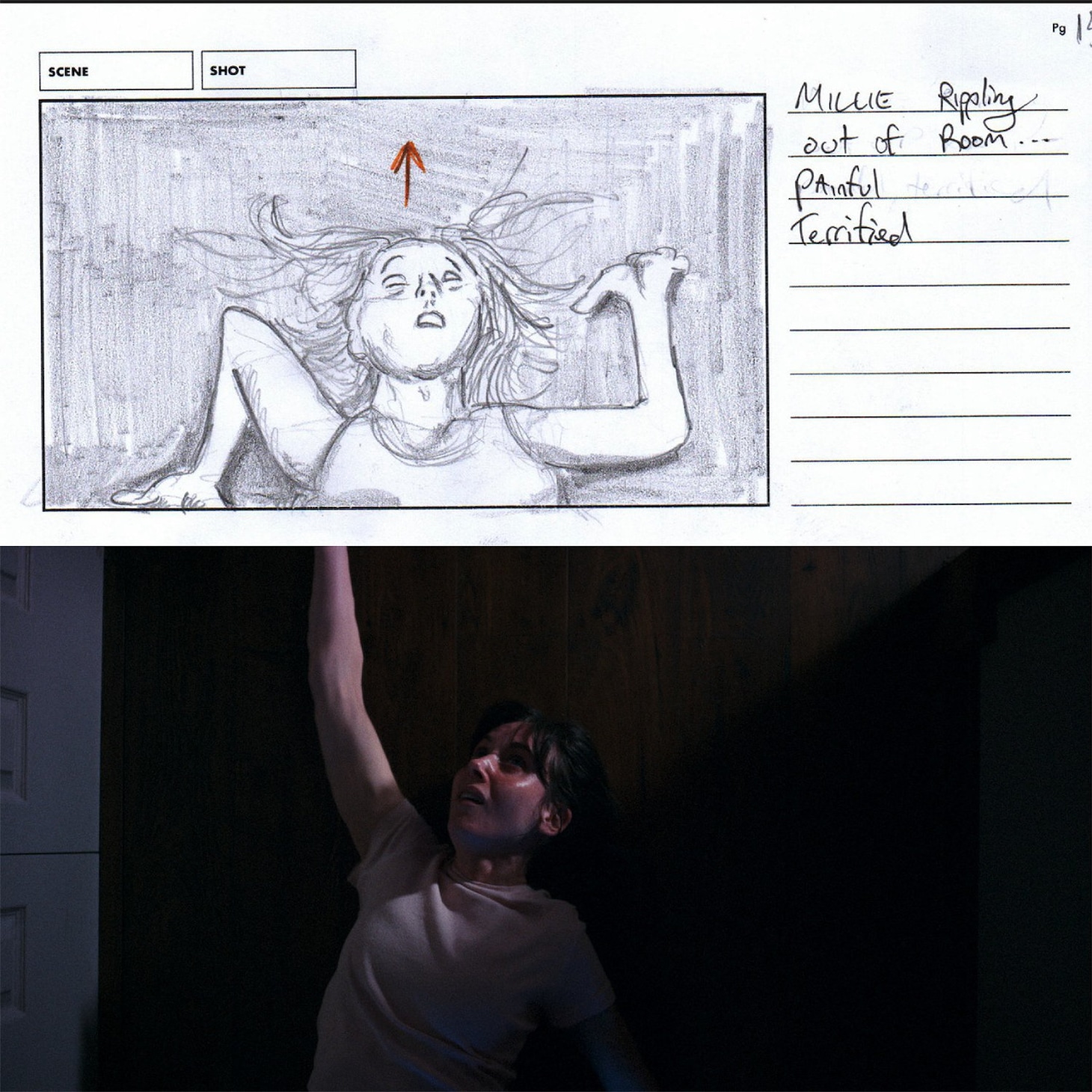 「トゥギャザー」監督のマイケル・シャンクスによる画コンテと本編画像