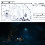 「トゥギャザー」監督のマイケル・シャンクスによる画コンテと本編画像